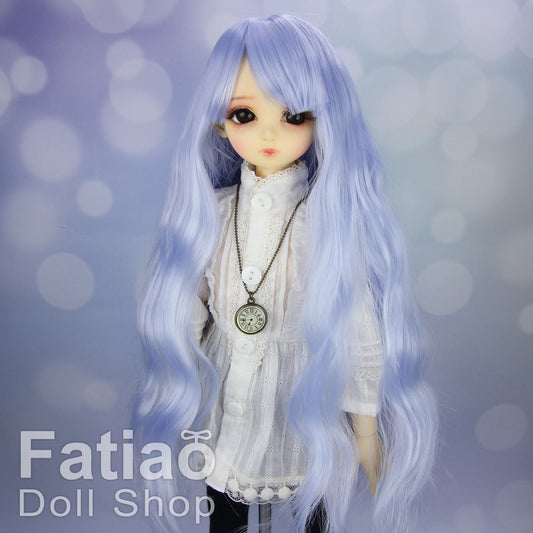 【Fatiao Doll Shop】FWS-001 Baby Wig Blue and Purple Gradient / 7-8 inch BJD 1/4 scale