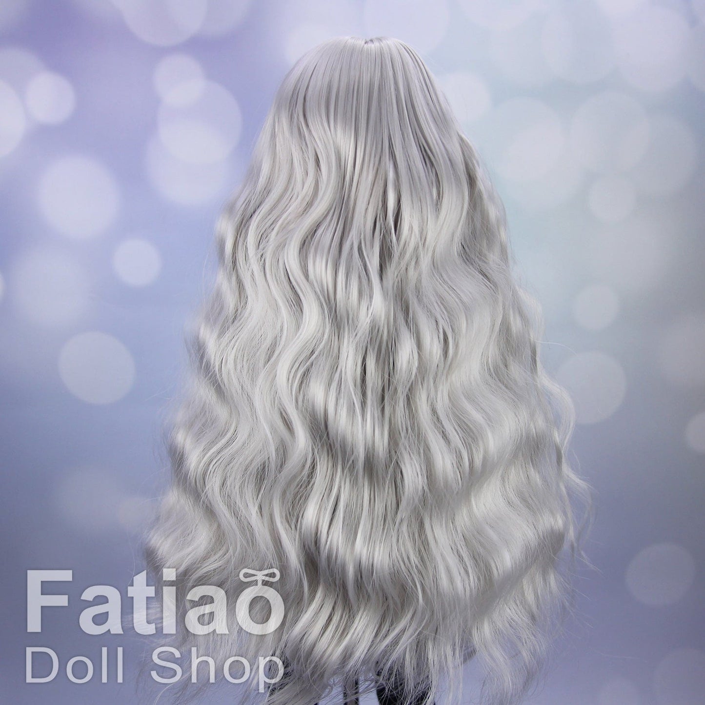 【Fatiao Doll Shop】FWS-001 Baby Wig Blue and Purple Gradient / 7-8 inch BJD 1/4 scale