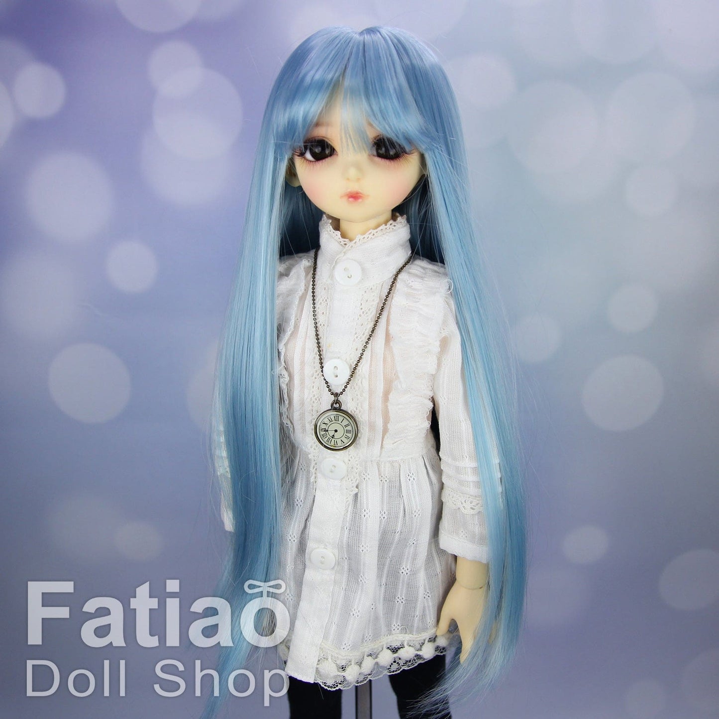 【Fatiao Doll Shop】FWS-008 娃用假髮 多色 / 7-8吋 BJD 4分