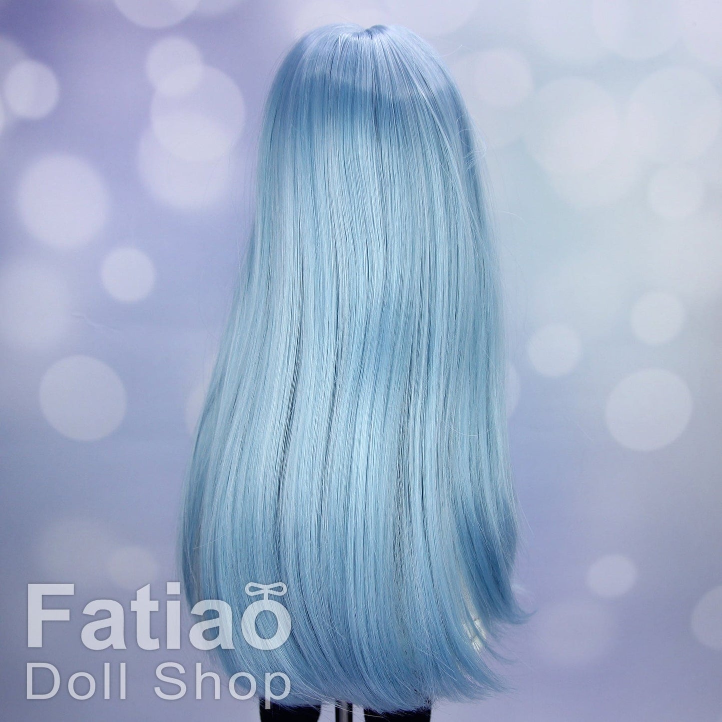 【Fatiao Doll Shop】FWS-001 Baby Wig Blue and Purple Gradient / 7-8 inch BJD 1/4 scale