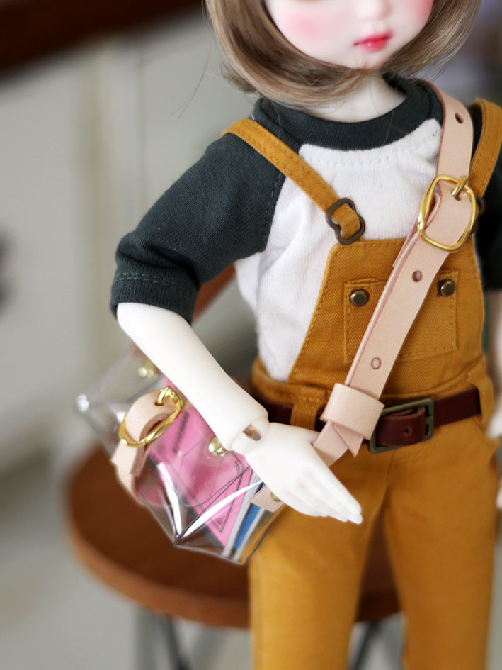 【1PinFun】斜肩包 透明多色 / 1/6 1/3 1/4 BJD DD MDD AZO2 AngelPhilia