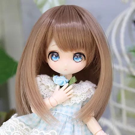 【Dollce】Natural Long 娃用假髮 多色 / 4吋 SweetDoll OBITSU OB11 BJD 1/12 - 紀物書館+JiWu Bookstore