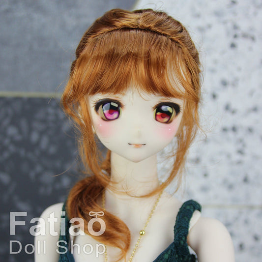 【Fatiao Doll Shop】FWF-413 娃用假髮 多色 / 8-9吋 BJD DD 3分 MDD