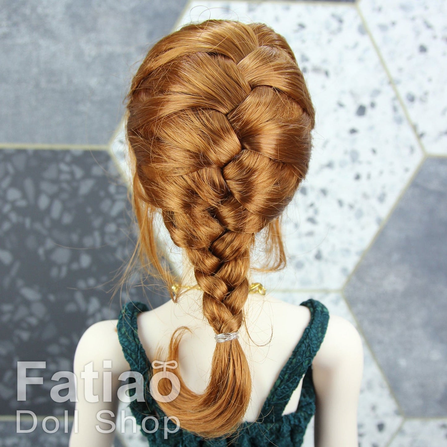 【Fatiao Doll Shop】FWF-413 baby wig multi-color/8-9 inches BJD DD 3 points MDD 