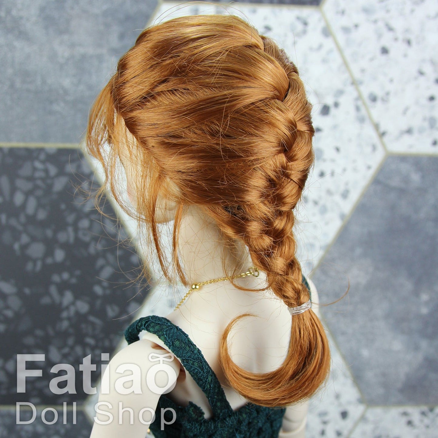 【Fatiao Doll Shop】FWF-413 baby wig multi-color/8-9 inches BJD DD 3 points MDD 