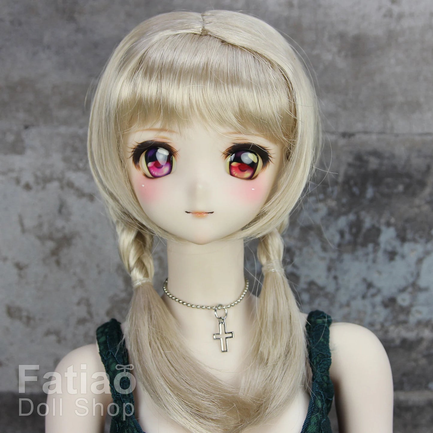 【Fatiao Doll Shop】FWF-685 baby wig multi-color/8-9 inches BJD DD 3 points MDD 