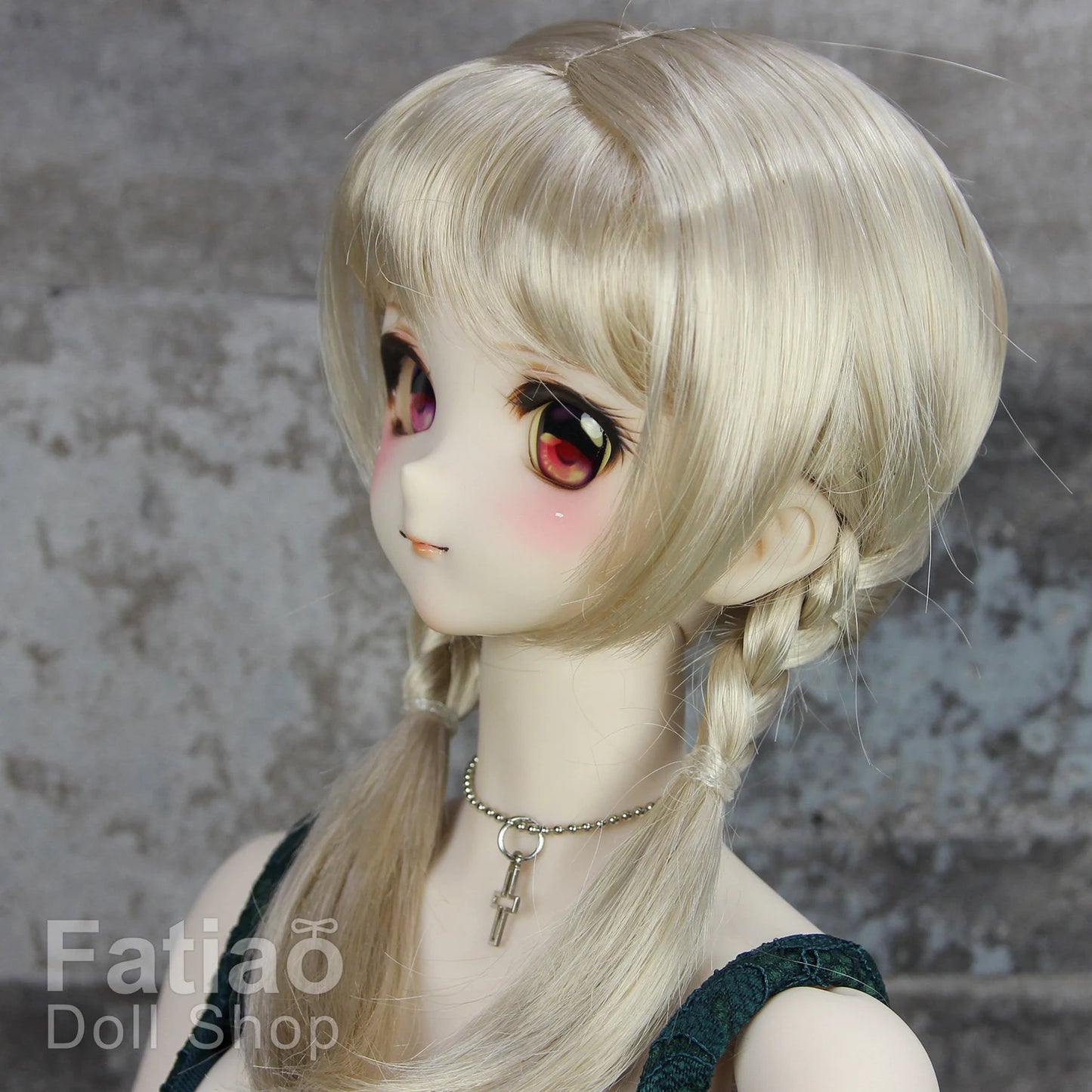 【Fatiao Doll Shop】FWF-685 baby wig multi-color/8-9 inches BJD DD 3 points MDD 