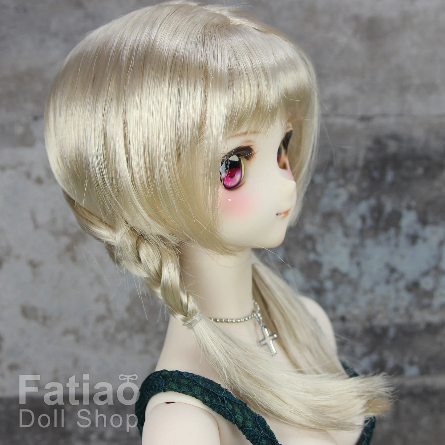 【Fatiao Doll Shop】FWF-685 baby wig multi-color/8-9 inches BJD DD 3 points MDD 