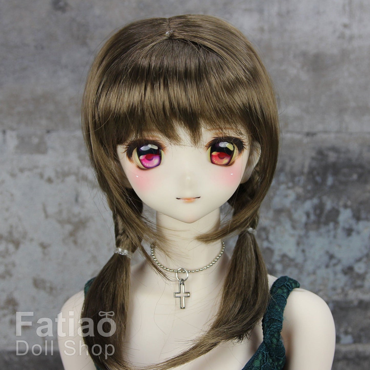 【Fatiao Doll Shop】FWF-685 baby wig multi-color/8-9 inches BJD DD 3 points MDD 