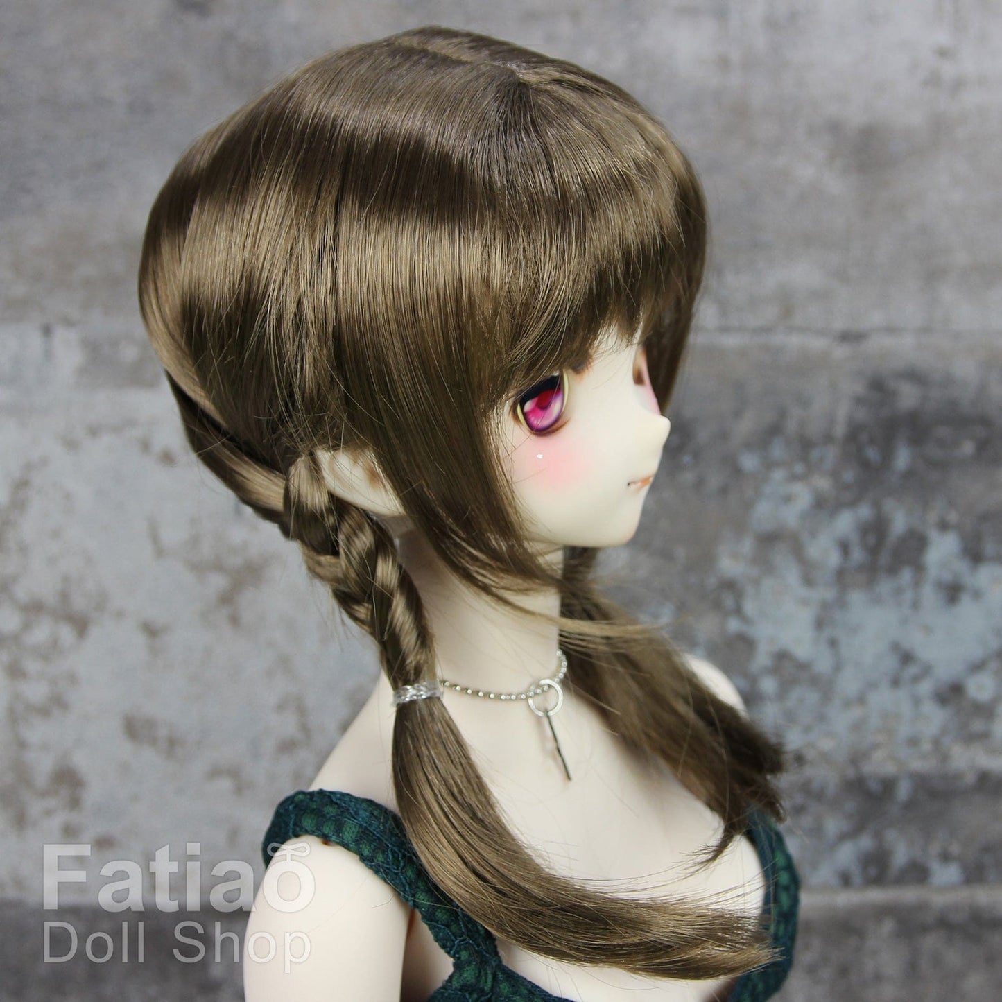 【Fatiao Doll Shop】FWF-685 baby wig multi-color/8-9 inches BJD DD 3 points MDD 