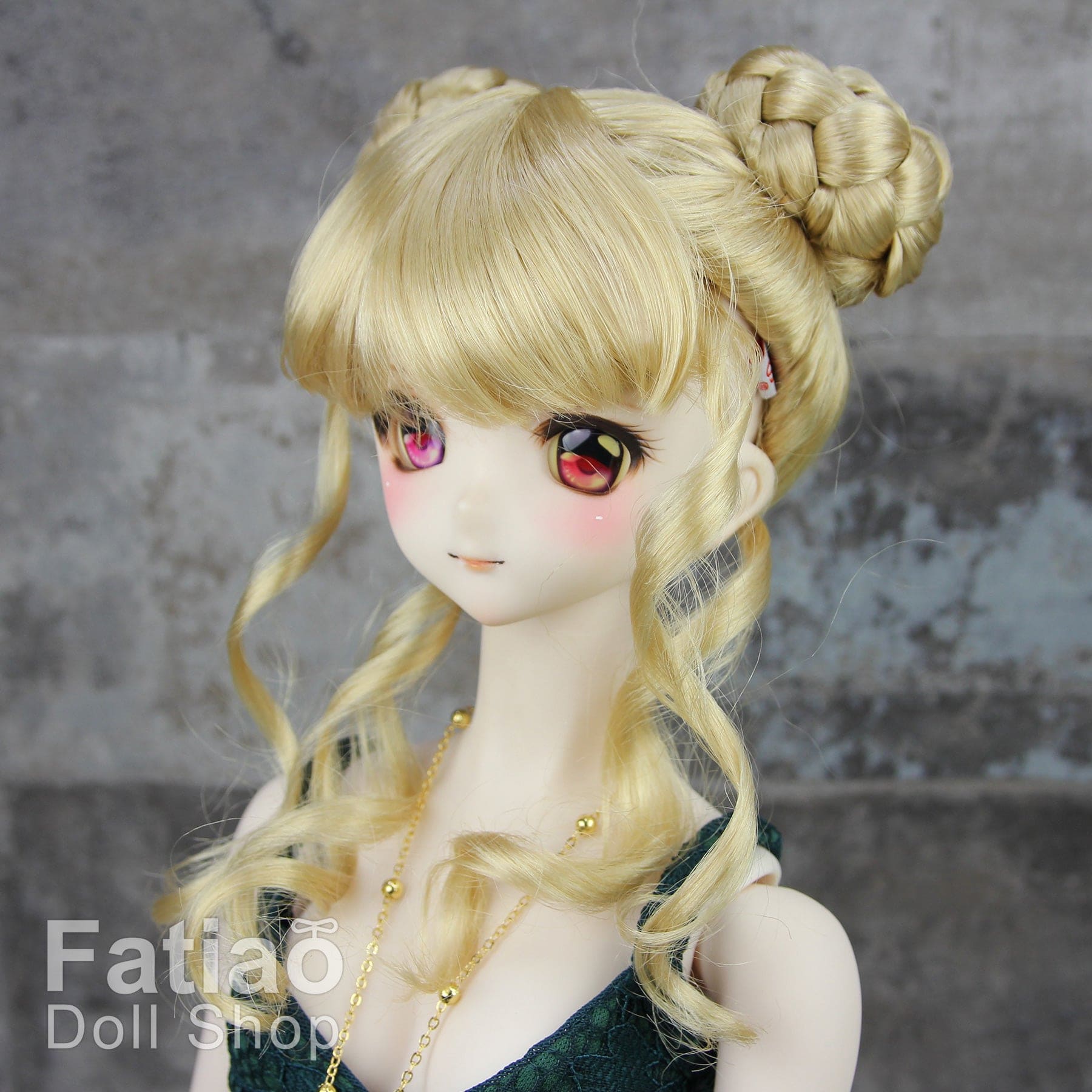 【Fatiao Doll Shop】FWF-729 娃用假髮 多色 / 8-9吋 BJD DD 1/3 - 紀物書館+JiWu Bookstore