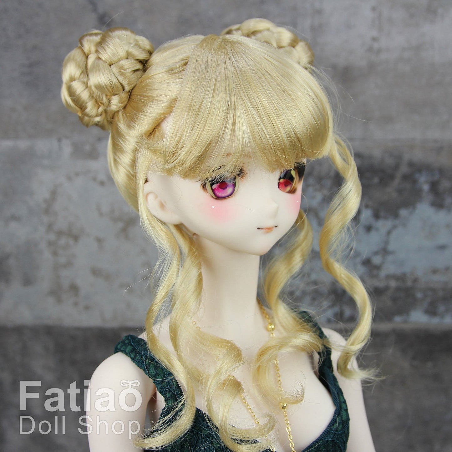 【Fatiao Doll Shop】FWF-729 娃用假髮 多色 / 8-9吋 BJD DD 1/3 - 紀物書館+JiWu Bookstore