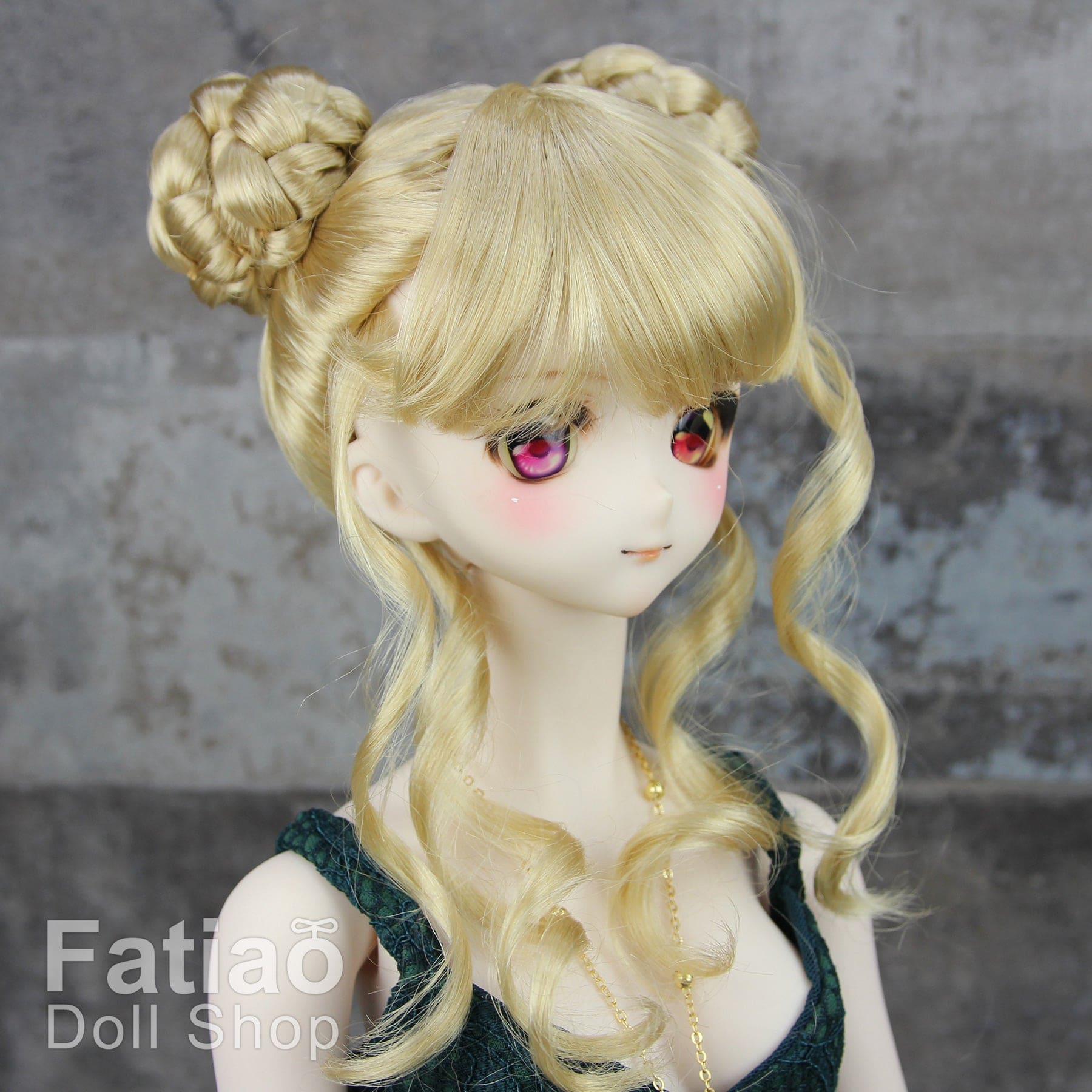 【Fatiao Doll Shop】FWF-729 娃用假髮 多色 / 8-9吋 BJD DD 1/3 - 紀物書館+JiWu Bookstore