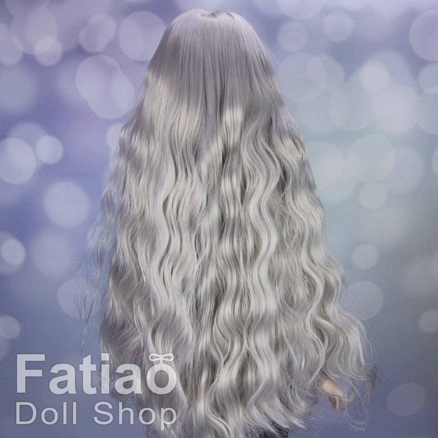 【Fatiao Doll Shop】FWS-001 Baby Wig Blue and Purple Gradient / 7-8 inch BJD 1/4 scale