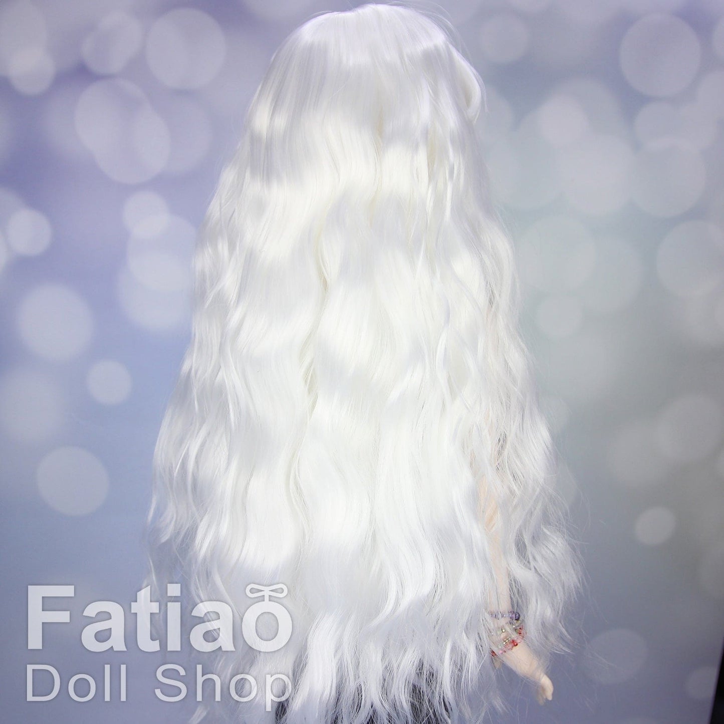 【Fatiao Doll Shop】FWS-001 Baby Wig Blue and Purple Gradient / 7-8 inch BJD 1/4 scale