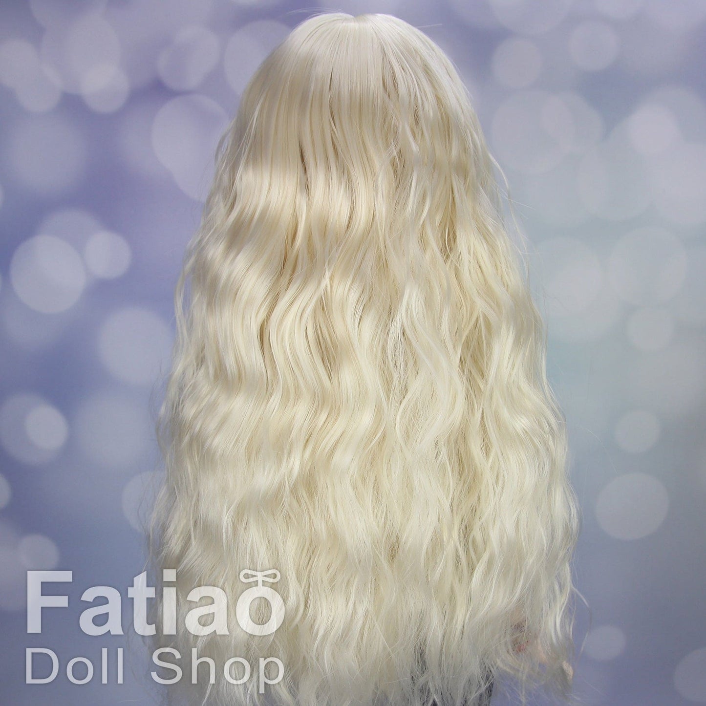 【Fatiao Doll Shop】FWS-001 Baby Wig Blue and Purple Gradient / 7-8 inch BJD 1/4 scale