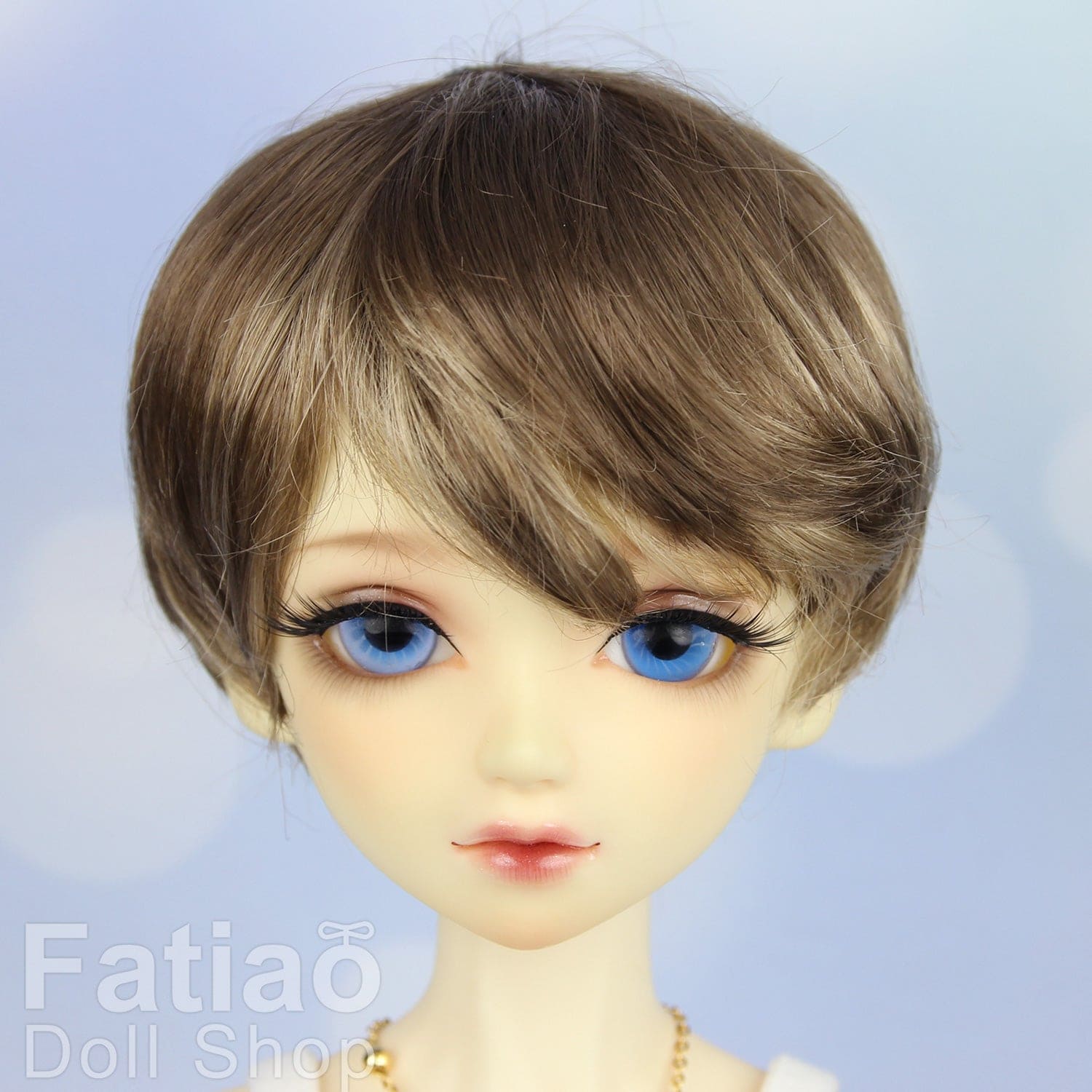 【Fatiao Doll Shop】FWF-053 娃用假髮 多色 / 9-10吋 BJD DD MDD 3分 Blythe - 紀物書館+JiWu Bookstore