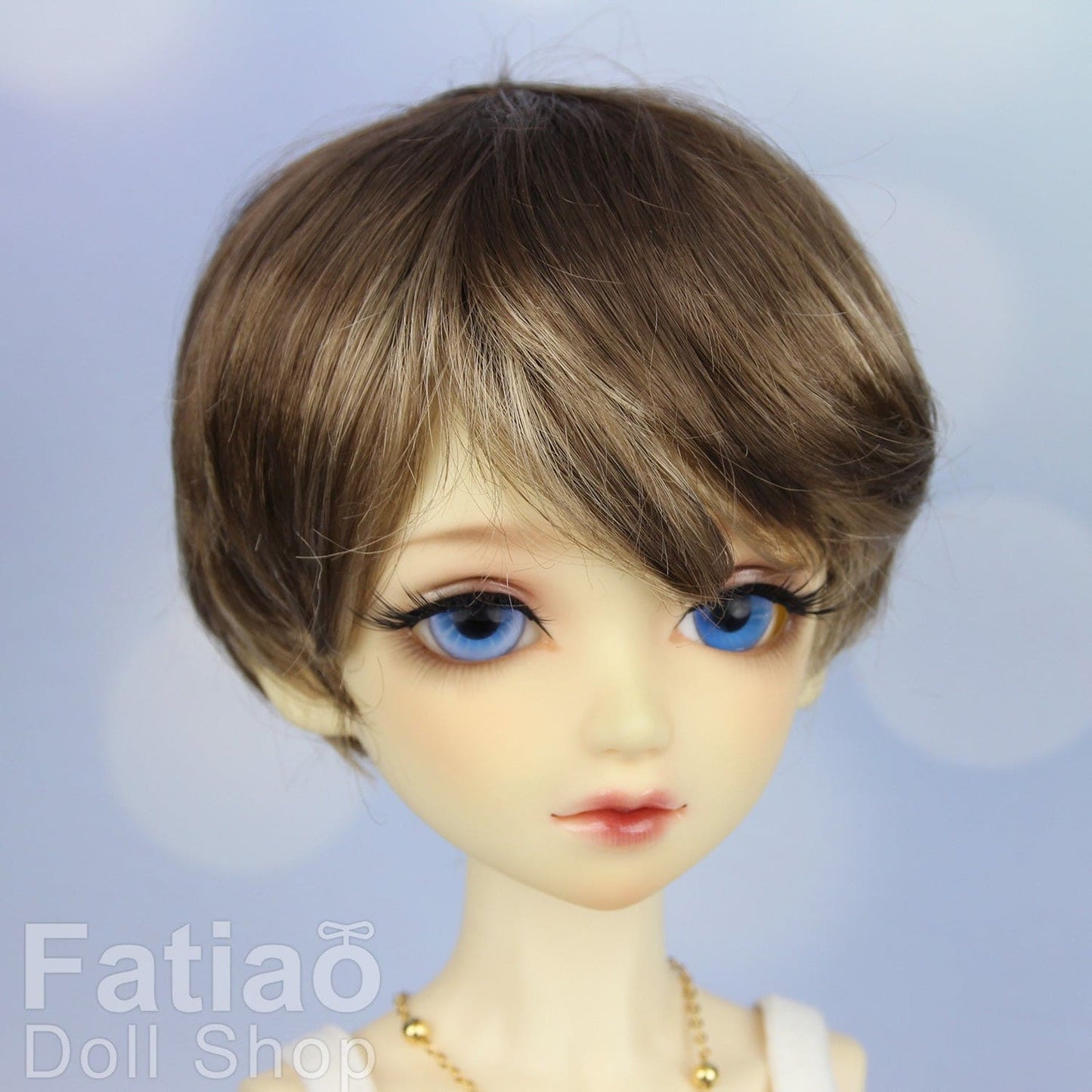【Fatiao Doll Shop】FWF-053 娃用假髮 多色 / 9-10吋 BJD DD MDD 3分 Blythe - 紀物書館+JiWu Bookstore