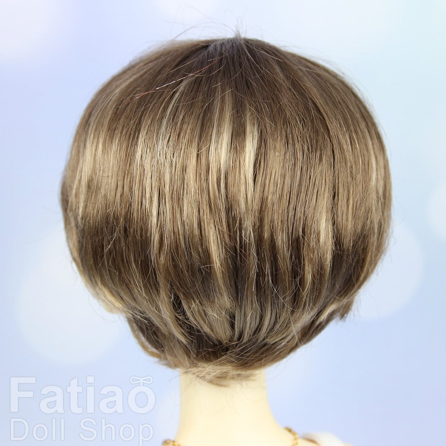 【Fatiao Doll Shop】FWF-053 娃用假髮 多色 / 9-10吋 BJD DD MDD 3分 Blythe - 紀物書館+JiWu Bookstore