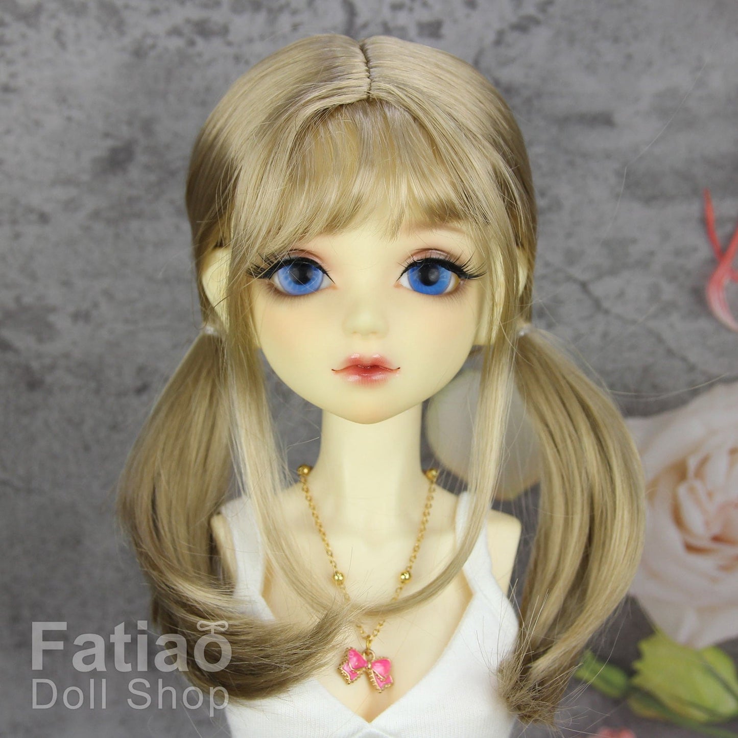 【Fatiao Doll Shop】FWF-719 娃用假髮 多色 / 9-10吋 BJD DD MDD 1/3 - 紀物書館+JiWu Bookstore