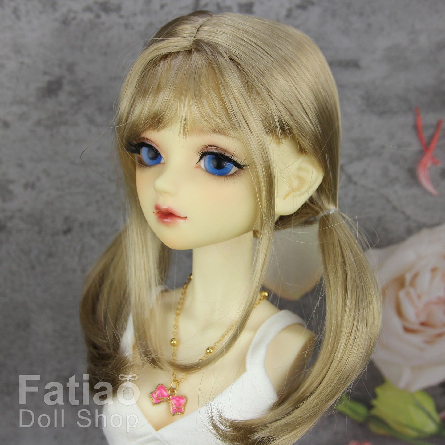 【Fatiao Doll Shop】FWF-719 娃用假髮 多色 / 9-10吋 BJD DD MDD 1/3 - 紀物書館+JiWu Bookstore