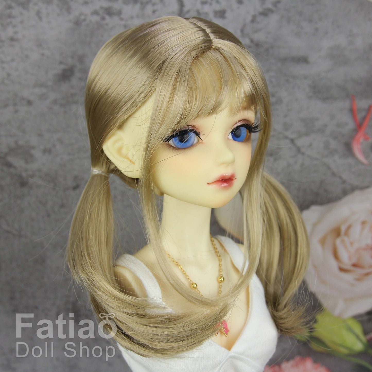 【Fatiao Doll Shop】FWF-719 娃用假髮 多色 / 9-10吋 BJD DD MDD 1/3 - 紀物書館+JiWu Bookstore