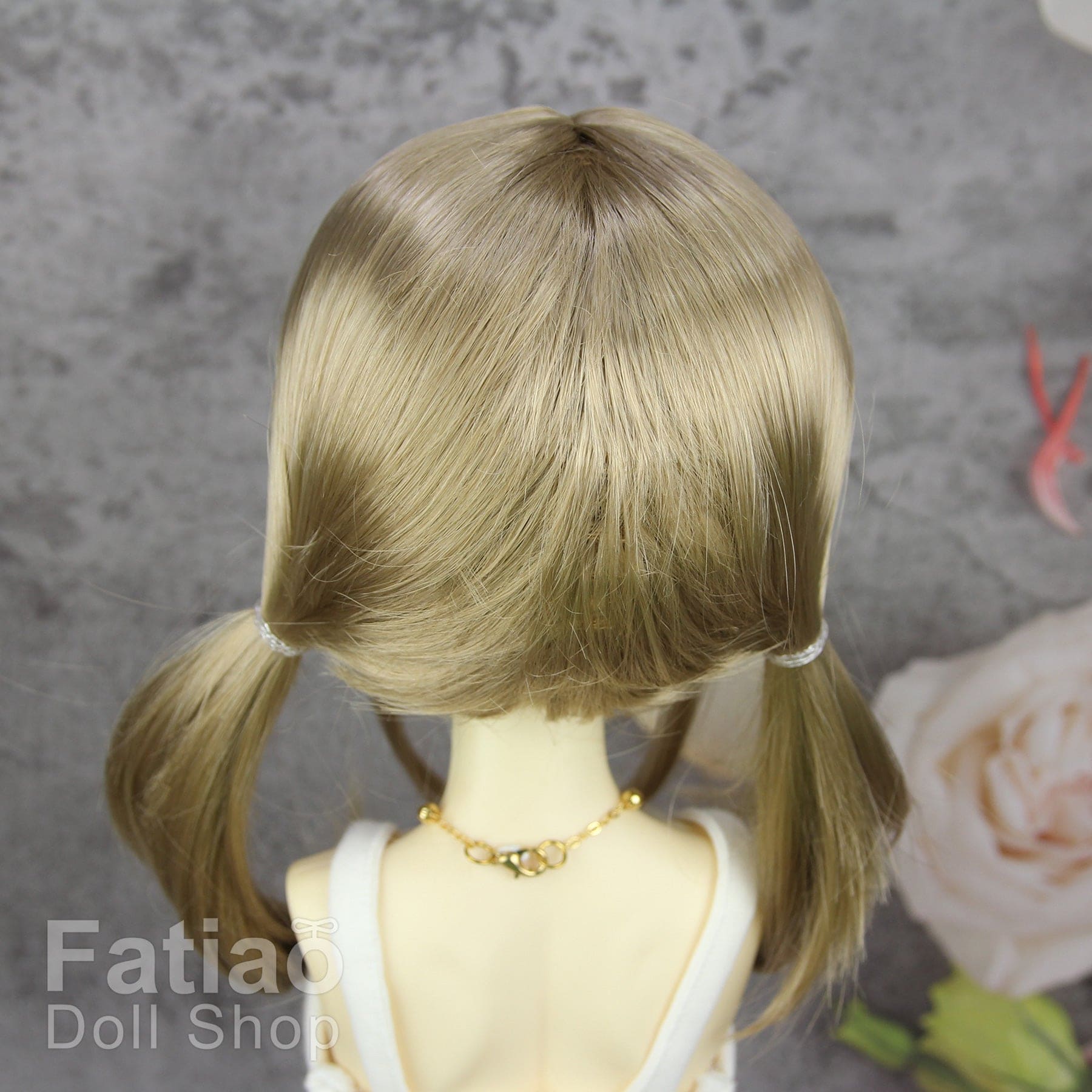 【Fatiao Doll Shop】FWF-719 娃用假髮 多色 / 9-10吋 BJD DD MDD 1/3 - 紀物書館+JiWu Bookstore