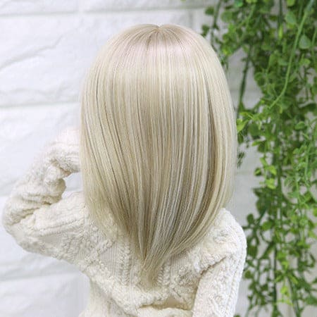 【Dollce】Semi Long 娃用假髮 多色 / 9吋 BJD DD 3分 4分 - 紀物書館+JiWu Bookstore