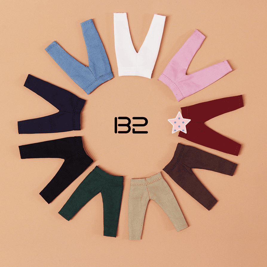 【魔販生工作室】B2 SHOP 長褲 / 黏土娃 黏土人 ねんどろいど - 紀物書館+JiWu Bookstore