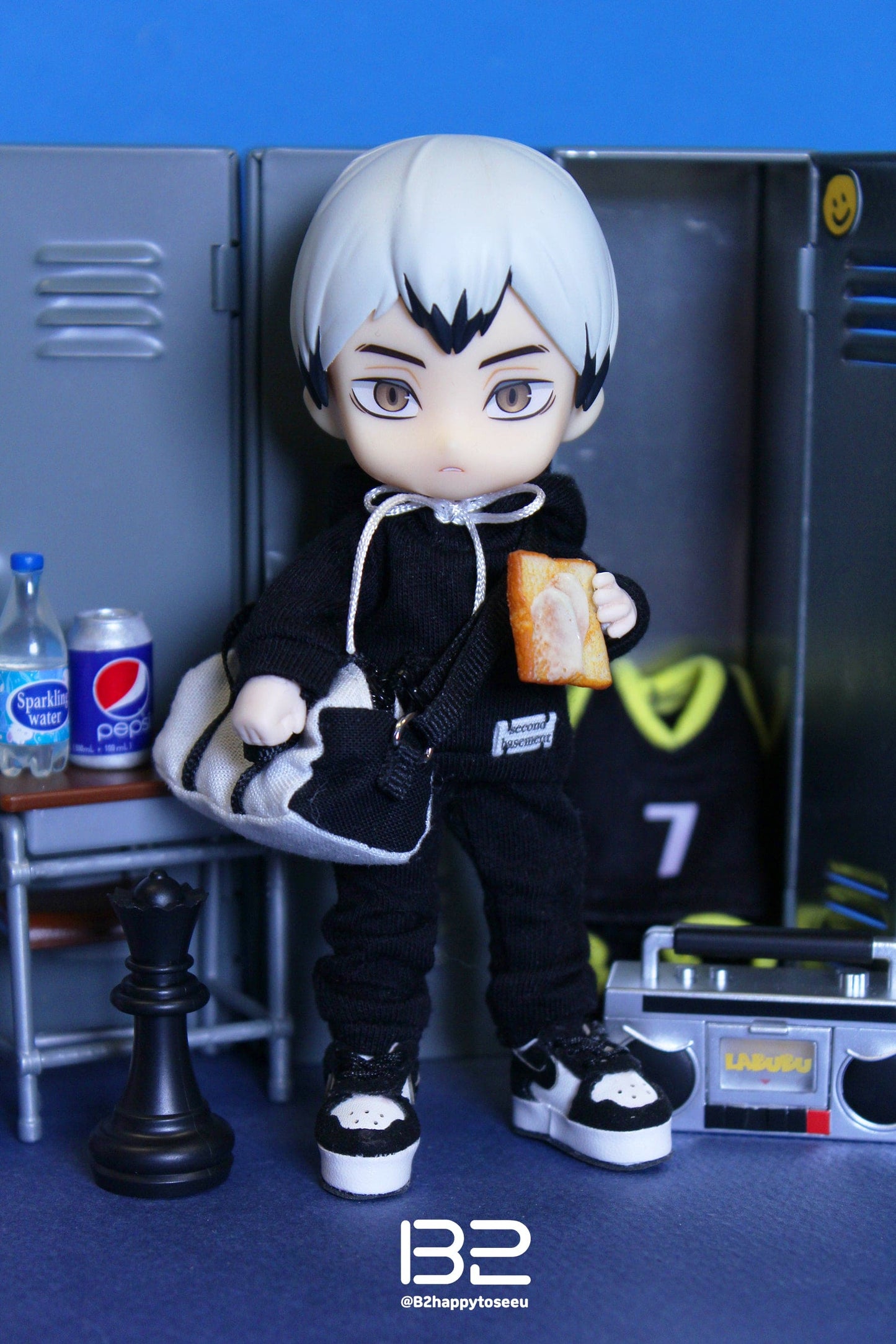 【魔販生工作室】B2 SHOP 運動服套組 多色 / OB11 OBITSU AZONE P體 Picconeemo