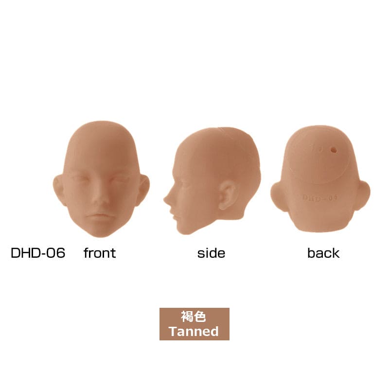 【PetWORKs】 One-Sixth Men's Illustrated Naked Head NINE B Product 