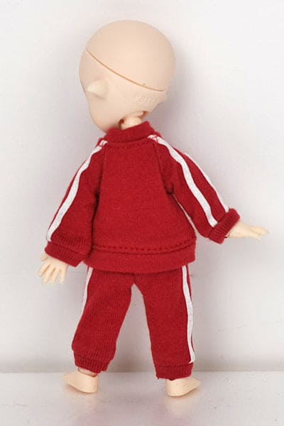 【PARABOX】運動服套組 紅 / OBITSU OB11 Azone Picconeemo SugarCups - 紀物書館+JiWu Bookstore