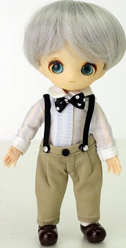 【PARABOX】長袖襯衫吊帶褲套組 / OBITSU OB11 Azone Picconeemo SugarCups - 紀物書館+JiWu Bookstore