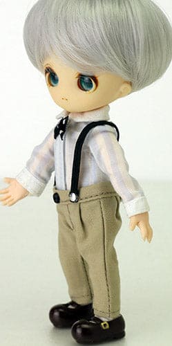 【PARABOX】長袖襯衫吊帶褲套組 / OBITSU OB11 Azone Picconeemo SugarCups - 紀物書館+JiWu Bookstore