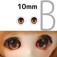 【PARABOX】卡通眼 壓克力眼珠 B款 10mm / OB11 kumukuku 小寵 AZONE