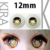 【PARABOX】卡通閃眼 壓克力娃眼 愛心款 12mm / OB11 小寵 1/6 BJD