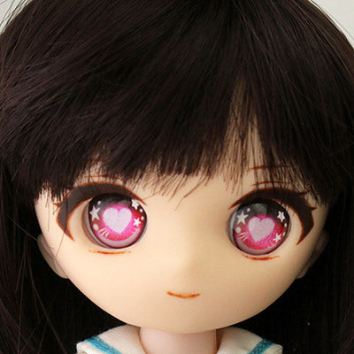 【PARABOX】卡通閃眼 壓克力娃眼 愛心款 20mm / MDD Angel Philia 1/4 BJD