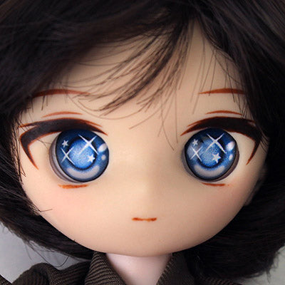 【PARABOX】卡通閃眼 壓克力娃眼 星星款 20mm / MDD Angel Philia 1/4 BJD