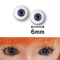 【パラボックス】リアルアイアクリル目玉/6mm OB11 OB27 PARABOcCLE