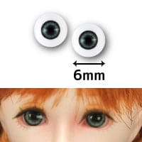 【パラボックス】リアルアイアクリル目玉/6mm OB11 OB27 PARABOcCLE