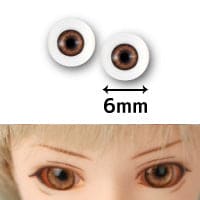 【パラボックス】リアルアイアクリル目玉/6mm OB11 OB27 PARABOcCLE