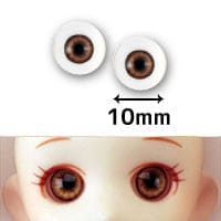【PARABOX】壓克力眼 擬真 10mm / KUMUKUKU OB11 - 紀物書館+JiWu Bookstore