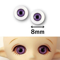 【PARABOX】擬真眼 壓克力娃眼 8mm / KUMUKUKU OB11