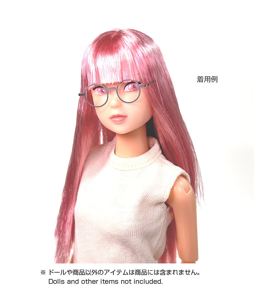 【PetWORKs】金屬眼鏡 預購 / 1/6 Pureneemo ruruko momoko 六分之一男子圖鑑 - 紀物書館+JiWu Bookstore