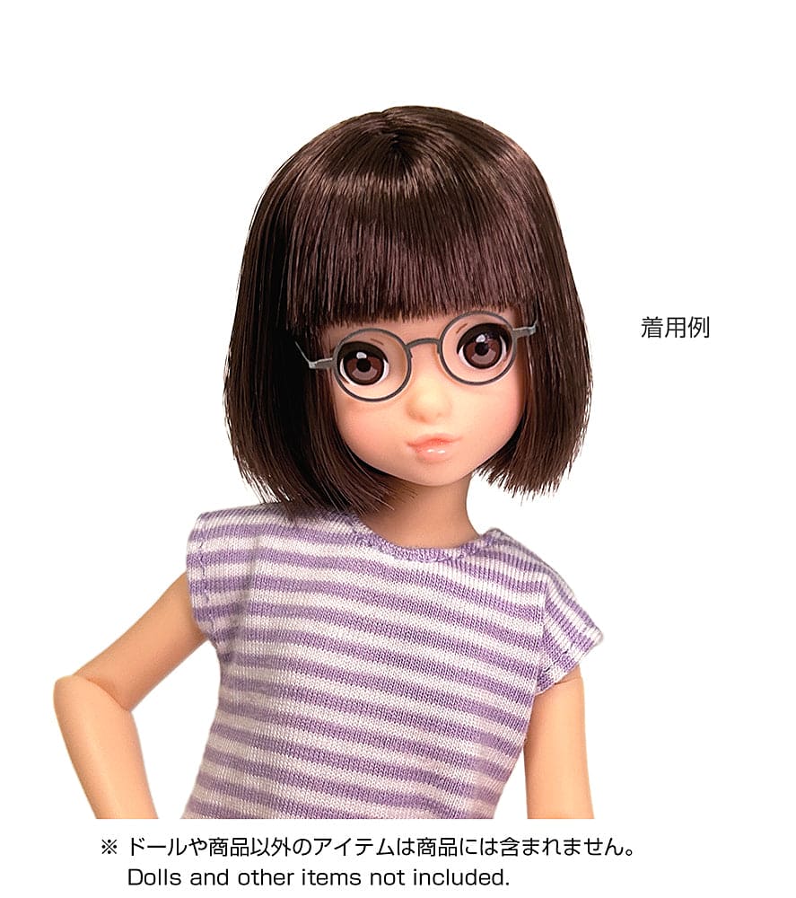 【PetWORKs】金屬眼鏡 預購 / 1/6 Pureneemo ruruko momoko 六分之一男子圖鑑 - 紀物書館+JiWu Bookstore