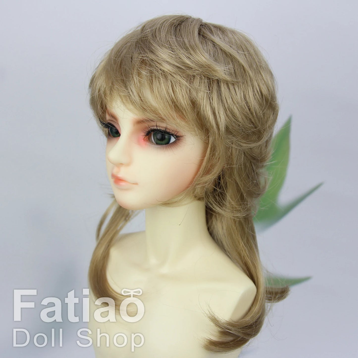 【Fatiao Doll Shop】FWF-696 baby wig multi-color/8-9 inches BJD DD 3 points MDD 