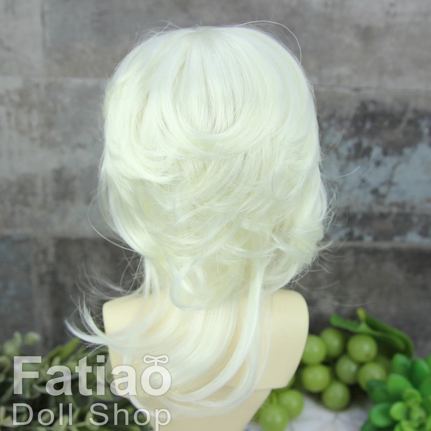 【Fatiao Doll Shop】FWF-696 baby wig multi-color/8-9 inches BJD DD 3 points MDD 