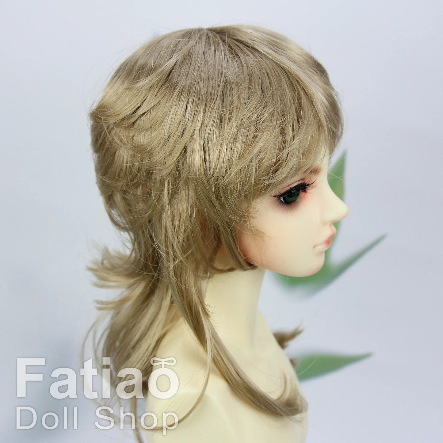 【Fatiao Doll Shop】FWF-696 baby wig multi-color/8-9 inches BJD DD 3 points MDD 