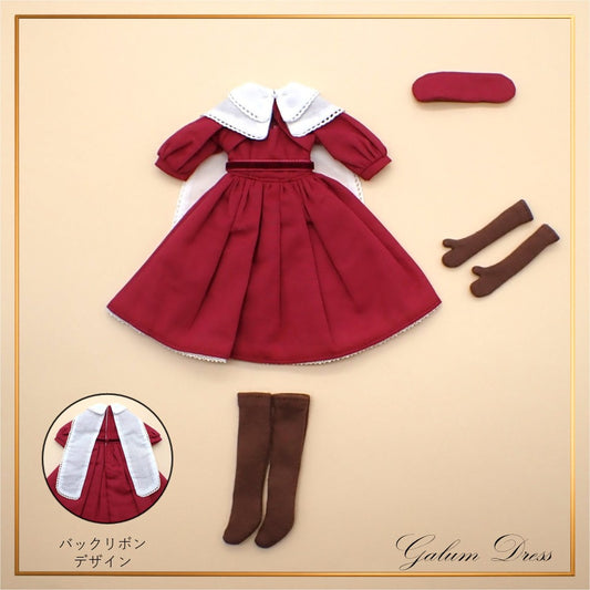 【Licca Castle】Galum Collection 29 雙色洋裝套組 / 22cm Pureneemo OB22 ruruko