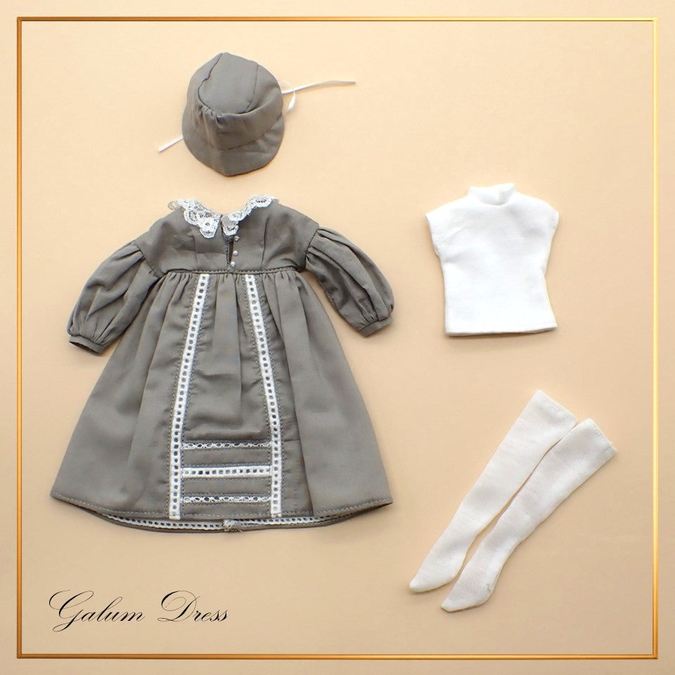 【Licca Castle】Galum Collection 10 落肩洋裝組 / 27cm momoko MISAKI Jenny